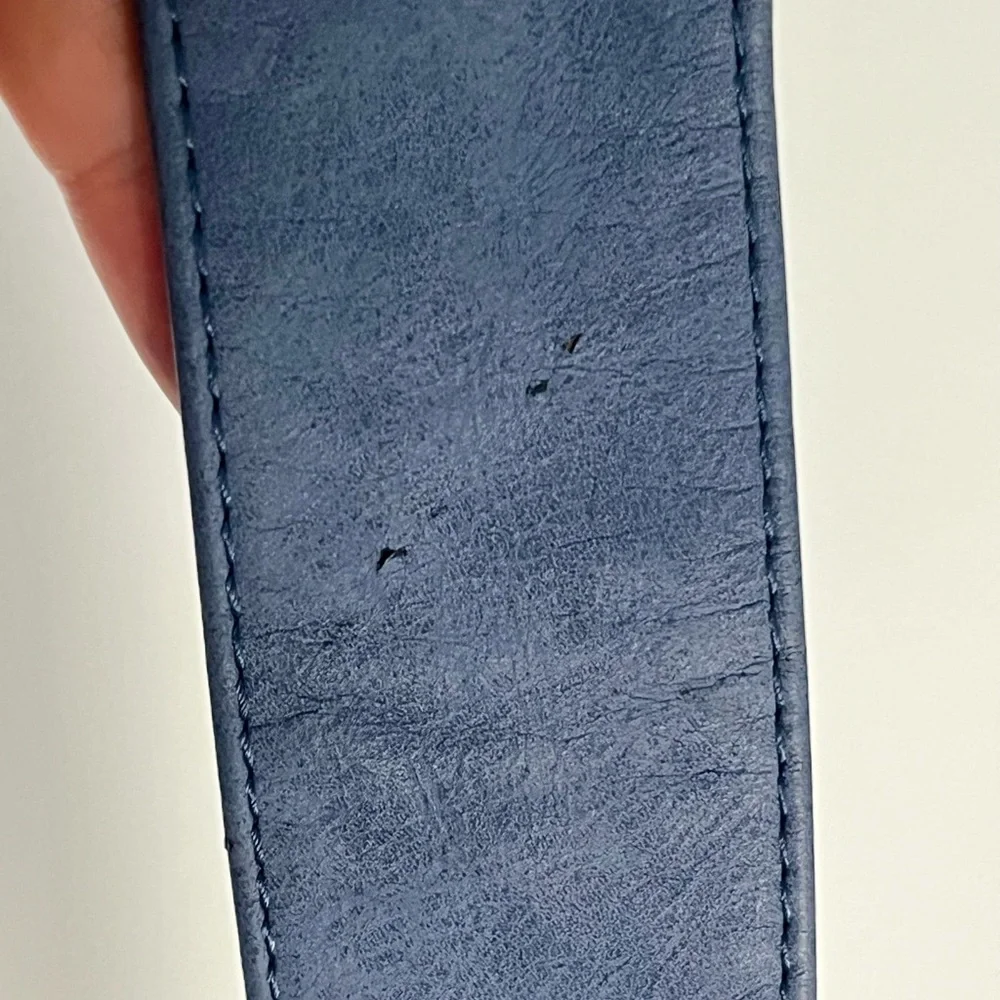 NWOT Steve Madden Black, Blue, and Cream Crossbody Bag - Picture 13 of 13